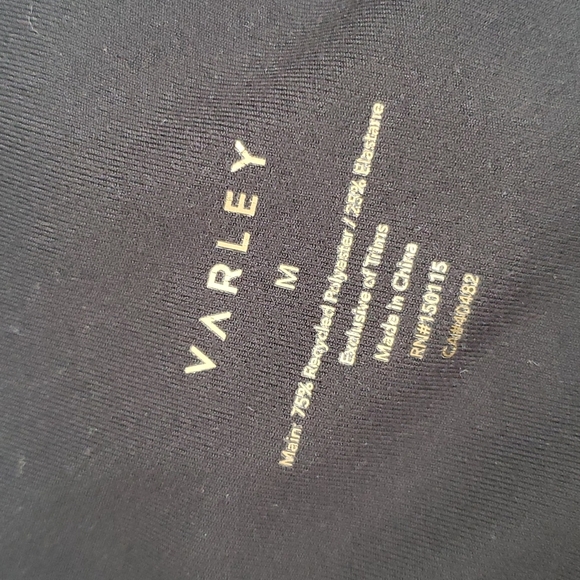 Varley | Soft Black Leggings - Picture 5 of 5